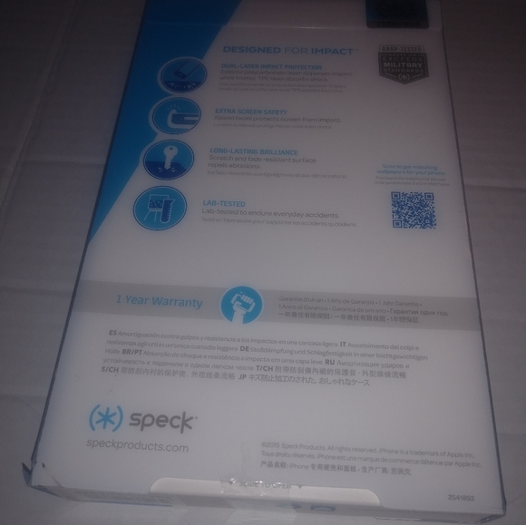 Speck Iphone 6 plus/iphone 6s plus cell phone case - Picture 2 of 2